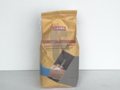 Боро циментова шпакловка 5кг. - СИВА                                                                                                                                                                                                                                                                        